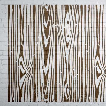 Stencil for crafts 15x20cm "Wood texture" #336 - 2 Stencil for crafts 15x20cm "Wood texture" #336 - 2