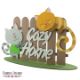 Baza do dekorowania "Cozy Home -1" #125