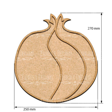 art-board-pomegranate-25-27-cm - 2