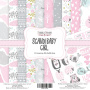 Zestaw papieru do scrapbookingu "Scandi Baby Girl" 30,5x30,5cm 