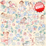 Doppelseitig Scrapbooking Papiere Satz Shabby Baby Girl Redesign, 30.5 cm x 30.5cm, 10 Blätter