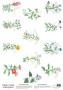 Arkusz kalki z nadrukiem, Deco Vellum, format A3 (11,7" х 16,5"), "Wildflowers 1"