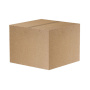 Cardboard box for packaging, 10 pcs set, 5 layers, brown, 400 x 400 x 340 mm - 1