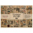 набор односторонней крафт-бумаги для скрапбукинга vintage europe 42x29,7 см, 10 листов
