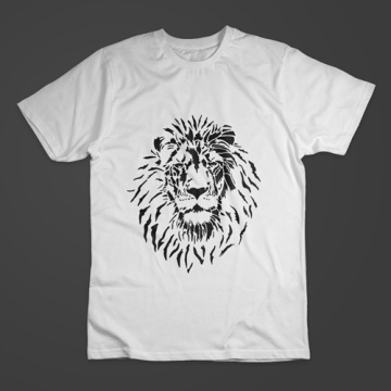 Stencil for decoration XL size (30*30cm), Lion, #228 - 2