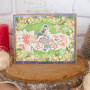 DIY-Kit zum Basteln von 3 Grußkarten "Awaiting Christmas", 12cm x 15cm, #2