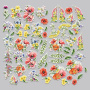 Set of die cuts Summer meadow, 58 pcs - 1