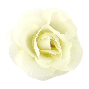 Tea rose flower mini, Ivory, 1pc - 2 Tea rose flower mini, Ivory, 1pc - 2