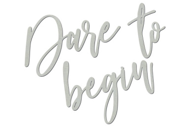 чипборд dare to begin 10х20 см #443  - 2 чипборд dare to begin 10х20 см #443  - 2