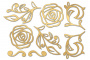 Набор чипбордов Flower mood 3 10х15 см #139