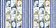 набор полос с картинками для декорирования country winter 5 шт 5х30,5 см