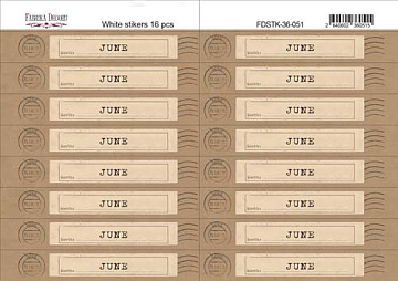 Set mit Aufklebern für Tagebücher und Planer #36-051