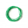 Round wax cord, d=1mm, color Herbal