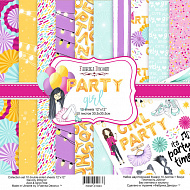 коллекция бумаги для скрапбукинга party girl, 30,5 x 30,5 см, 10 листов