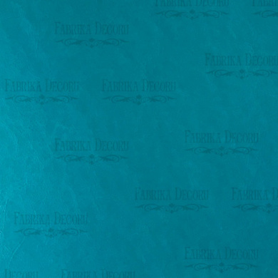отрез кожзама turquoise, размер 50см х 13см  - 2