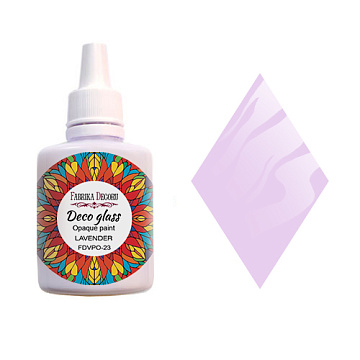 Deco Glass Opak Farbe, Lavendel, 30ml