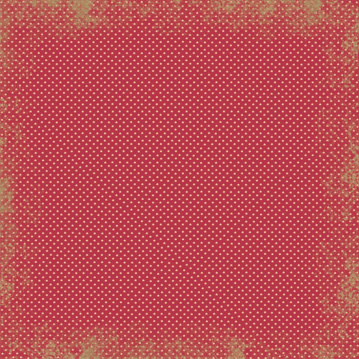 Sheet of double-sided paper for scrapbooking Botany winter #27-02 12"x12" - 2