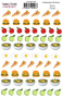 Planner stickers Food #08