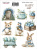 Set of stickers 8 pcs, Happy Easter!, #420