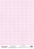 deco vellum colored sheet gingham pink, a3 (11,7" х 16,5")