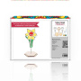 Art Stained Glass Kit "Bright Daffodil", for painting by numbers - 2