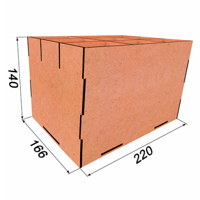 Настольный органайзер для маркеров, кисточек, письменных и художественных принадлежностей, #047, МДФ - 2  Настольный органайзер для маркеров, кисточек, письменных и художественных принадлежностей, #047, МДФ - 2
