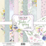 Doppelseitiges Scrapbooking-Papierset Tender Spring, 20 cm x 20 cm, 10 Blätter