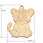Figurine for painting and decorating #398 "Tiger cub" - 0
