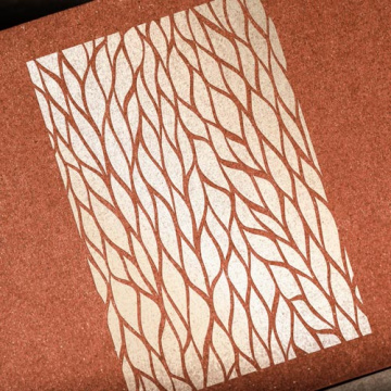 Stencil for crafts 15x20cm "Leaves" #162 - 2