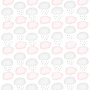 Sheet of double-sided paper for scrapbooking Little elephant #23-01 12"x12" - 0