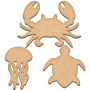 art-board-crab-jellyfish-turtle