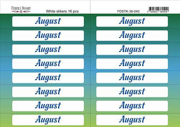 Set of stickers for journaling and planners #36-040