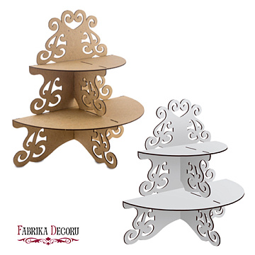 Cupcake stand "Semicircle openwork" #089