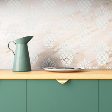 Stencil for decoration XL size (30*30cm), Pineapple ornament #050 - 2