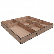 Mix box-Organizer 7 cells, 30х30x3,3sm