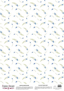 Deco vellum colored sheet Muscari, A3 (11,7" х 16,5")