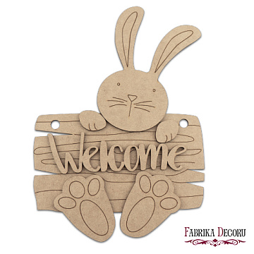 Blank for decoration "Welcome-1" #126