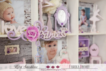 set of mdf ornaments for decoration #23 - 2