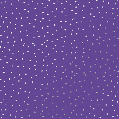 лист односторонней бумаги с серебряным тиснением, дизайн silver drops,  lavender, 30,5см х 30,5см