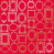 лист односторонней бумаги с фольгированием, дизайн golden frames, color poppy red, 30,5см х 30,5см