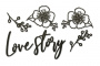 Набор чипбордов Love story 15х15 см #335