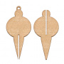 Blank for decoration New year tree toy 40, #473 - 1