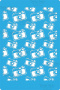 Stencil for crafts 15x20cm "Camera background" #231
