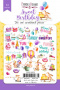 Set of die cuts Sweet birthday, 54 pcs - 0