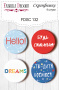 Set of 4pcs flair buttons for scrabooking "Space adventure" #132