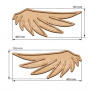  Art board Angel wings 40х16,5 cm - 0