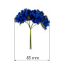 Set of sweet cherry flowers, dark blue, 6 pcs - 0