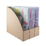 Desktop organizer kit for  paper A3 and scrapbooking paper 12"x12" (3 sections) #012 - 0
