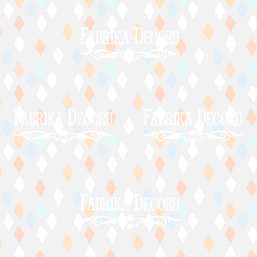 Sheet of double-sided paper for scrapbooking Baby&Mama #29-04 12"x12"