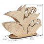 Napkin holder "May-lilies" #304 - 0